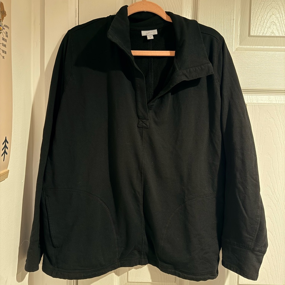 J. Jill Classic Black Top